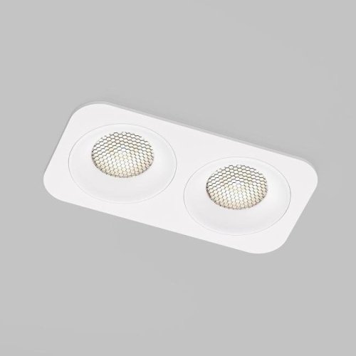 Встраиваемый светильник Elektrostandard Tetro 15277/LED 20W 4000K белый IP44