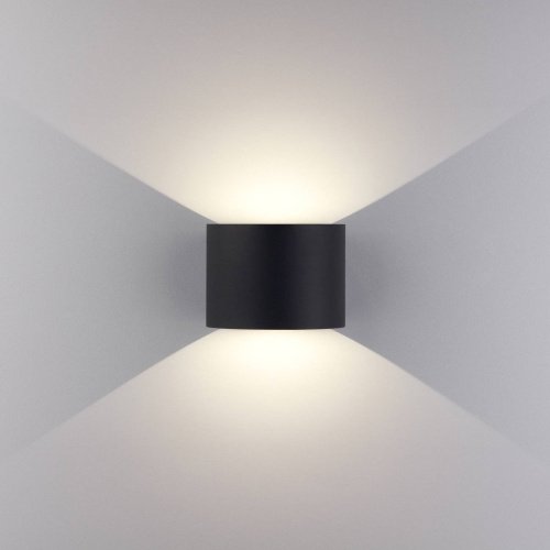 Уличный настенный светильник Elektrostandard 1518 1518 TECHNO LED BLADE черный