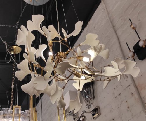 10881P/L600 gold/white Подвесная люстра Delight Collection 10881 10881P/L600 gold/white