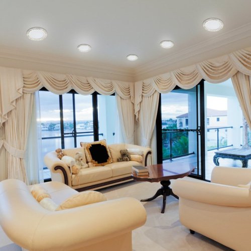 357377 Встраиваемый светильник с узорами Candi Led 357377 Novotech