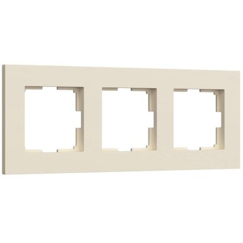 W0032962/ Рамка на 3 поста Slab (айвори софт) Рамка Werkel Slab айвори софт W0032962/ Рамка на 3 поста Slab (айвори софт)
