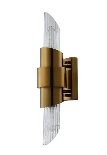 JUSTO AP2 BRASS Настенное бра Crystal Lux Justo JUSTO AP2 BRASS