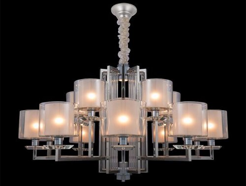 Подвесная светодиодная люстра 4400 Newport 4410+5/C chrome