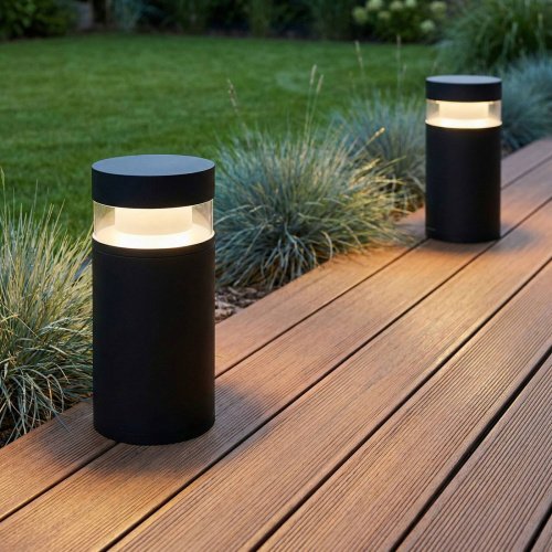 Уличный наземный светильник Elektrostandard Techno 1531 TECHNO LED 3000K чёрный