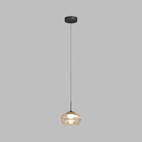 Светильник подвесной Denkirs Floa DK6741-BK+AM