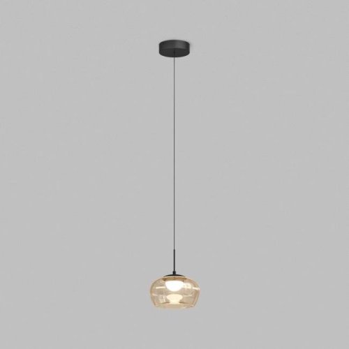 Светильник подвесной Denkirs Floa DK6741-BK+AM