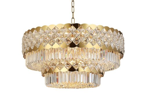 Подвесная люстра Newport Ashley 8301/80 C gold polished