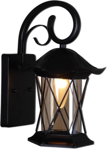 Настенный фонарь уличный 08281-9.2-001U BK