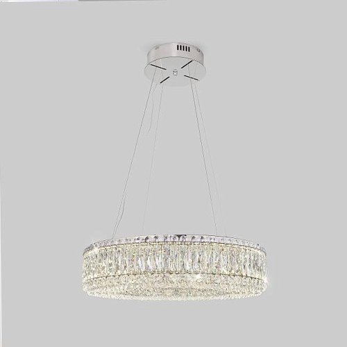 101007 LED хром Подвесная люстра Eurosvet Iride 101007 LED хром