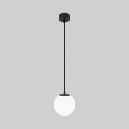 Уличный подвесной светильник Elektrostandard Sfera Sfera H черный D150 (35158/H)