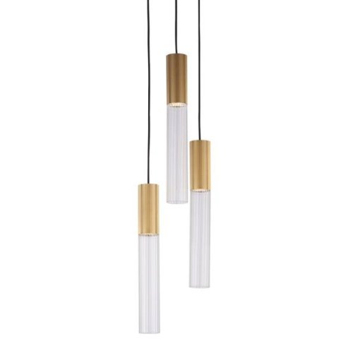 MD2045-3A ant.brass Светильник подвесной Delight Collection Flume MD2045-3A ant.brass