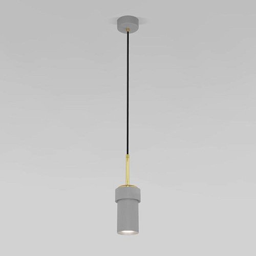 Светильник подвесной Eurosvet Pebble 50264/1 серый