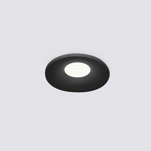 15270/LED 3W BK черный Встраиваемый светильник Elektrostandard 15270/LED 15270/LED 3W BK черный