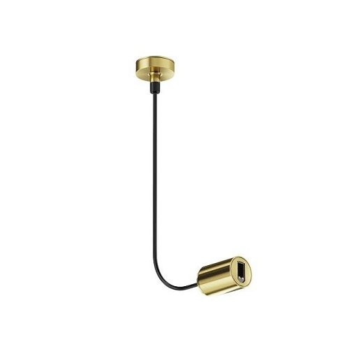 TRA154C-SB1-BS Ввод питания боковой Maytoni Accessories for tracks Flarity TRA154C-SB1-BS