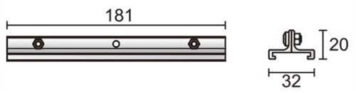 Подвесной зажим для подключения 3-х фазной системы Deko-Light D Line 710057
