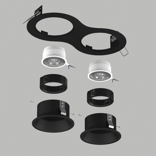 Комплект со светильником Lightstar Domino D6270707BMOD