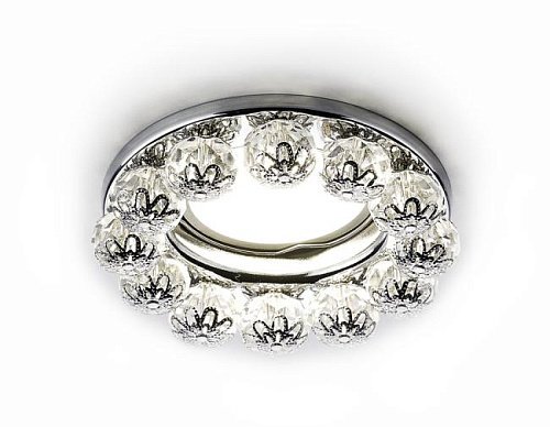 Встраиваемый светильник Ambrella Ceiling K203 CL/CH