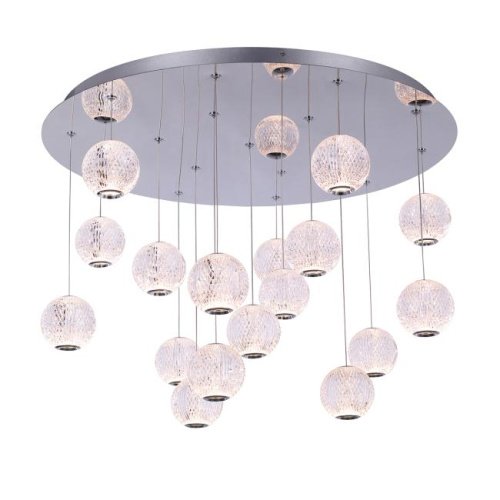 MD20001012-17A chrome Подвесная люстра Delight Collection Elliot Diamante MD20001012-17A chrome