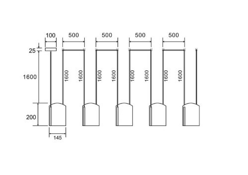 Светильник подвесной Divinare Miracolo 5086/06 SP-5