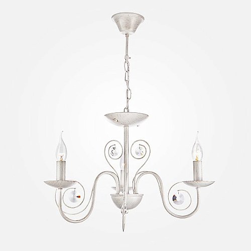 Подвесная люстра Eurosvet Tomas 60018/3 белый с золотом