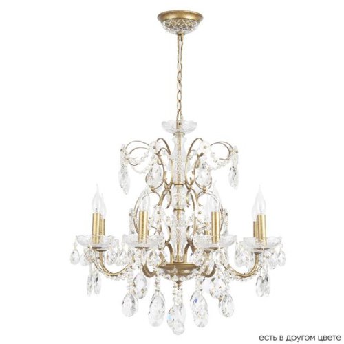 ODELIS SP8 GOLD Подвесная люстра Crystal Lux Odelis ODELIS SP8 GOLD