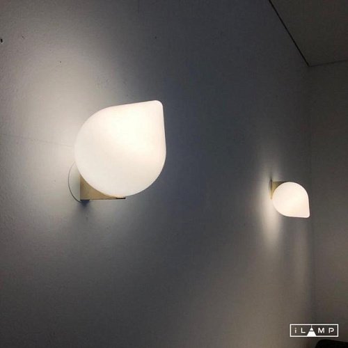 9572W/1-D300 BR-WH Настенный светильник iLamp Cento 9572W/1-D300 BR-WH