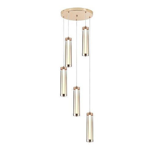 V000151L Светильник подвесной Indigo Rilucente V000151L 11061/5P Gold