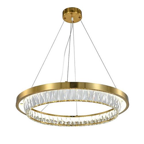 V000102L Подвесная люстра Indigo Riva V000102L 12045/1P Brass