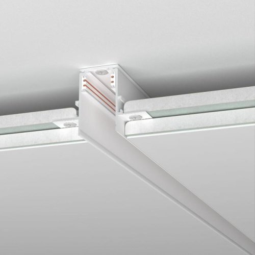 Шинопровод Elektrostandard Slim Magnetic Slim Magnetic Шинопровод встраиваемый под ГКЛ 9,5мм (белый) (3м) 85210/00