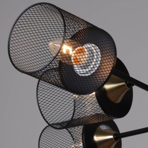 Потолочная люстра Reluce 38460-0.3-08 BK+COPPER