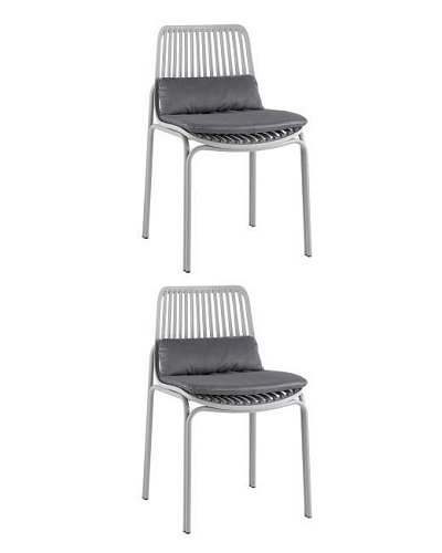 Комплект стульев Stool Group D-012S grey X2