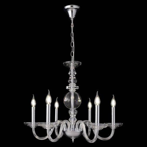 ARABESQUE SP6 CHROME Подвесная люстра Crystal Lux Arabesque ARABESQUE SP6 CHROME