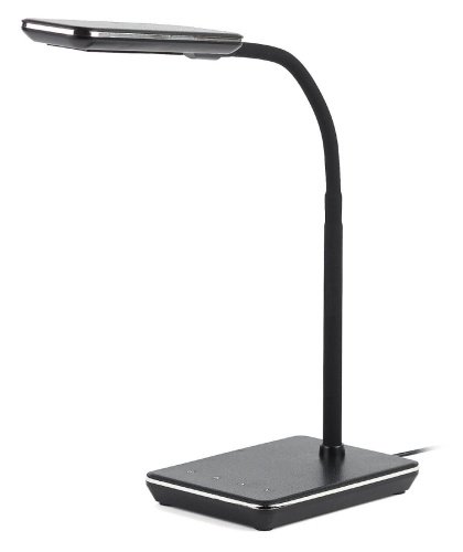 Офисная настольная лампа ЭРА NLED-464-7W-BK
