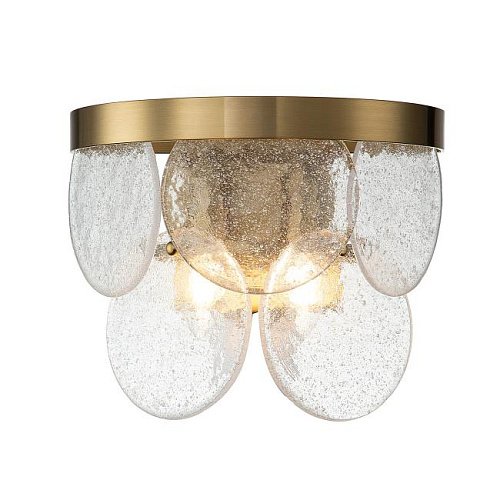 V000014 Настенное бра Indigo Bianco 12018/2W Brass V000014