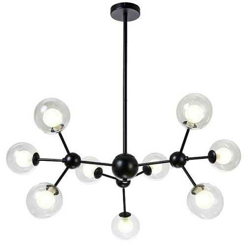 VENTI 81422/8C BLACK Люстра на штанге Natali Kovaltseva Venti VENTI 81422/8C BLACK
