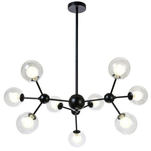 VENTI 81422/8C BLACK Люстра на штанге Natali Kovaltseva Venti VENTI 81422/8C BLACK