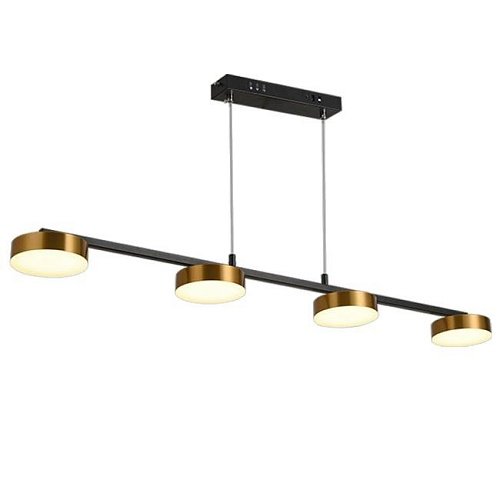 LED LAMPS 81101/4C GOLD BLACK Подвесная люстра Natali Kovaltseva Loft Led LED LAMPS 81101/4C GOLD BLACK