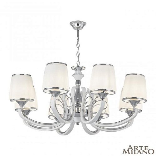 309247/8 Wh/Ni Подвесная люстра Arte Milano Florentia-9247 309247/8 Wh/Ni