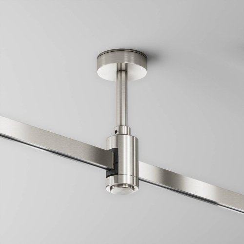 Крепление потолочное Short 78мм с вводом питания Maytoni Accessories for tracks Flarity TRA156C-B1-PT
