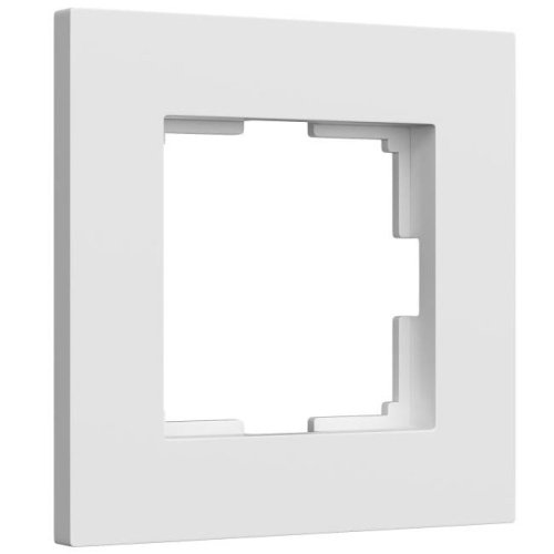 W0012961/ Рамка на 1 пост Slab (белый софт) Рамка Werkel Slab белый софт W0012961/ Рамка на 1 пост Slab (белый софт)