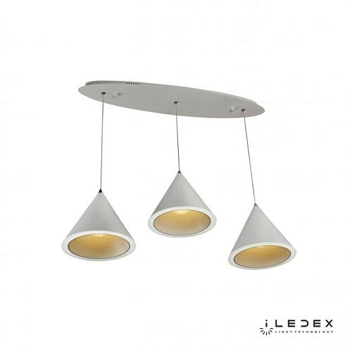 WL8858-3A WH Светильник подвесной ILedex Moon WL8858-3A WH