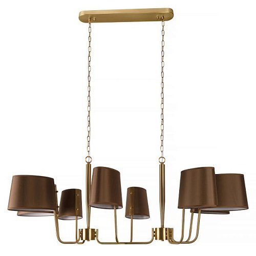 10527/8 Brass Подвесная люстра Hilton Loft It 10527/8 Brass