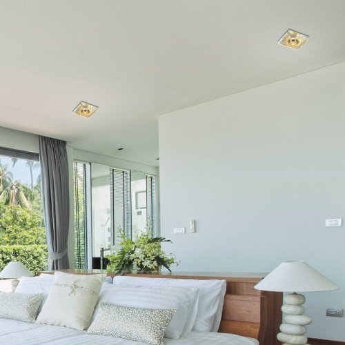 Встраиваемый светильник с узорами Maze 369585 Novotech