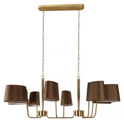10527/8 Brass Подвесная люстра Hilton Loft It 10527/8 Brass