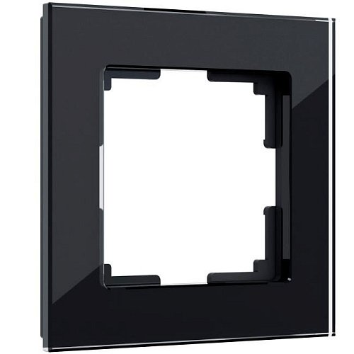 Рамка Werkel W0011108/ Рамка на 1 пост Favorit (черный,стекло)