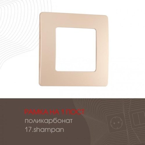 517.17-1.shampan Рамка Arte Milano Am-517.17 517.17-1.shampan
