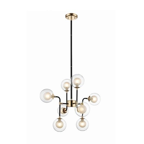 Люстра на штанге Zumaline Riano P0454-08C-SDGF