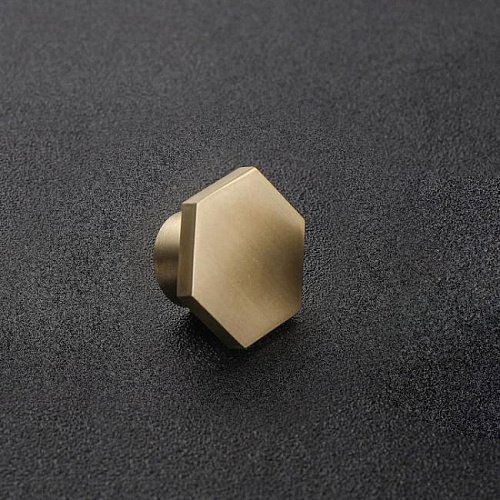 HK005 brass Ручка-кнопка Delight Collection HK005 HK005 brass