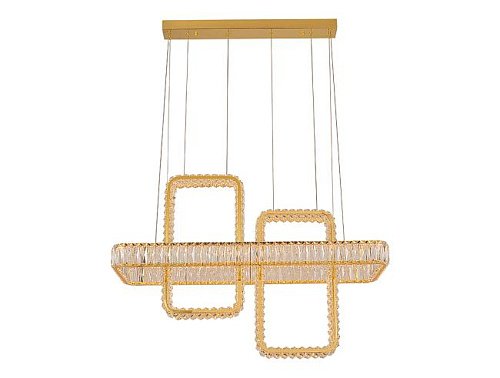 Подвесная люстра Newport Crystal 2 8232+2N/S gold