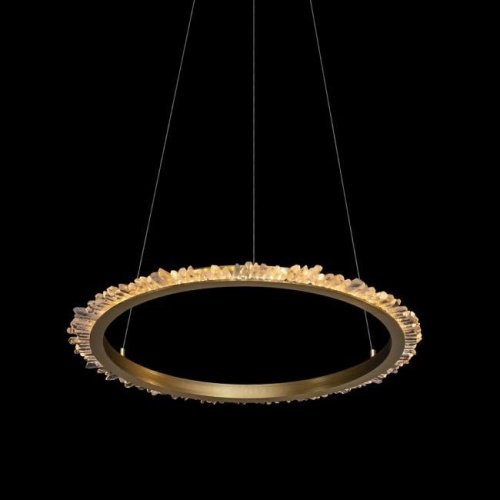 MD20020154-1A satin gold Подвесная люстра Delight Collection Quartz Halo MD20020154-1A satin gold